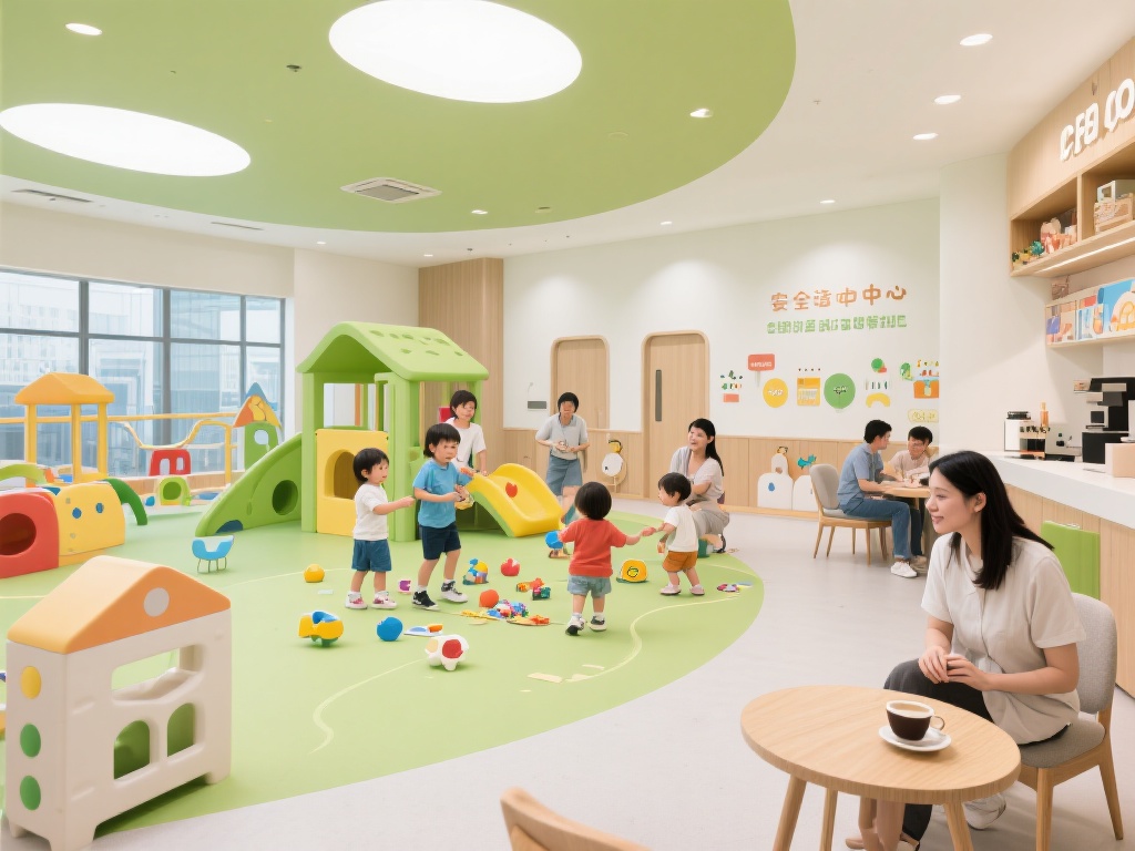 霄云壹号娱乐中心打造全家欢乐时光 (霄云壹号娱乐中心:打造全家共享欢乐时光的理想之地) 例如,小朋友可以在安全环保的儿童乐园中尽情玩耍,而